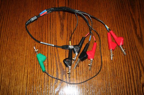 JDSU HST-3000 FAR END DEVICE ULTRA FED ALLIGATOR CLIPS CABLE JDSU 21117974-001