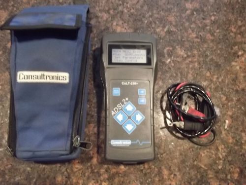 CONSULTRONICS EXFO COLT-250+ ADSL ADSL2+ DSL TEST SET BIT RATE, NOISE METER (3)