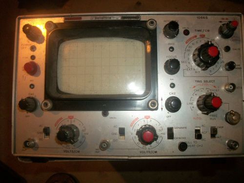 Ballantine 1066s dual trade analog oscilloscope