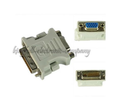 1PCS DVI (24 + 5) To VGA Adapter DVI Male To VGA Female Brand new