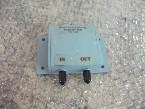 Microwave RF SMA Part Model BPF 70/30