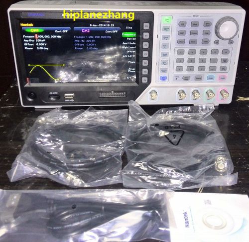 2CH 10MHz 250MSa/s Function Signal Arb. Waveform Generator USB 7&#034;TFTLCD HDG2012B