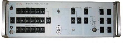 0.001V-10V (50Ohm) 10ns-1s,0.1-9999990mks Pulse generator G5-60 an-g Agilent  HP