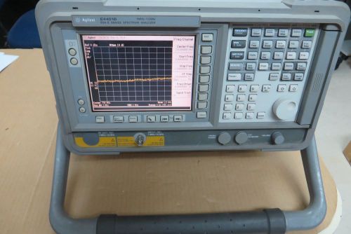 AGILENT E4401B 1MHz-1.5GHz Spectrum Analyzer, options 1DR 1D5 1DS 1DP