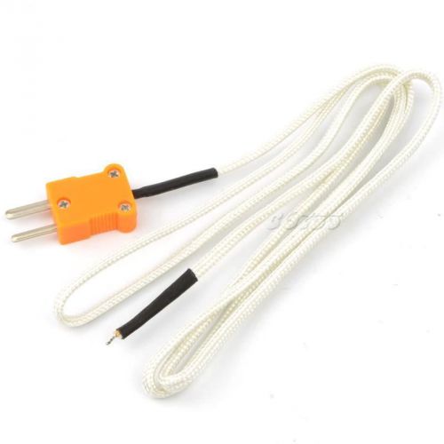 1PCS K Type Thermocouple Probe Sensor For Digital Thermometer 1M JMHF