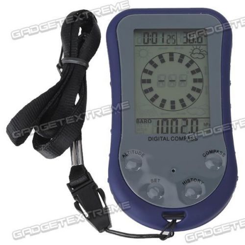 WS110 Waterproof Digital Compass Altimeter Barometer Thermometer 8000m Range ge