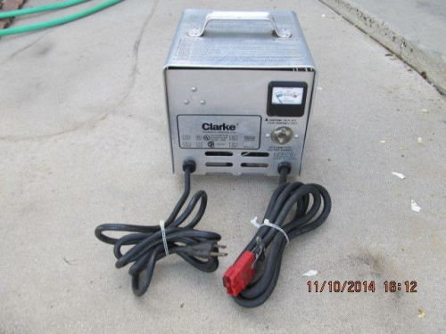 NICE CLARKE 24 VOLT 25 AMP 40512A GOLF CAR SCRUBBER CHARGER FREE SHIP