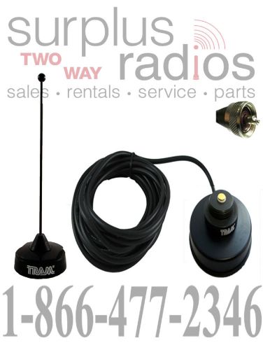 BLACK VHF MAGNET MOUNT ANTENNA KIT MOBILE KENWOOD TK760 TK780 TK7160 TK7180