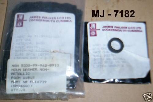 Lot of 10 – rubber flat washers for sale