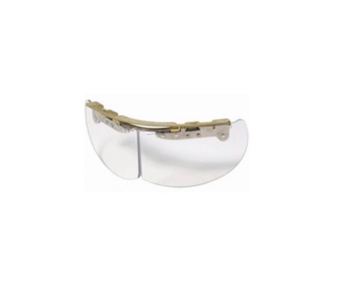 FIRE RESCUE GSP AUTHENTIC FLIP DOWN EYE SHIELD CLEAR BOURKE