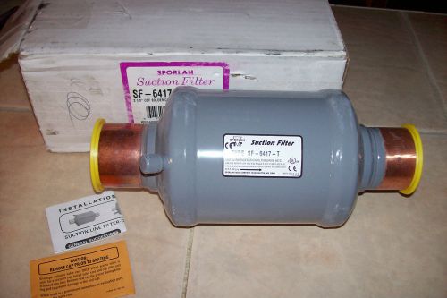 Sporlan Refrigeration Suction Filter  SF-6417-T SF6417T  2 1/8&#034; ODF Solder