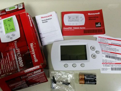 HONEYWELL TH6110D1021 FOCUS PRO 6000 1HT/1CL TH6110D