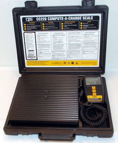 Cps cc220 compute-a charge scale compact high capacity charging scale for sale