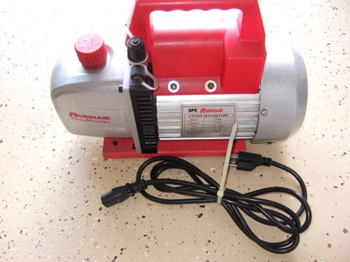 ROBINAIR SPX Vacumaster 2 Stage VACUUM PUMP w/ 1/3 hp MOTOR 5 CFM Model #15500