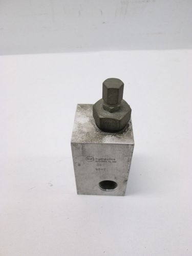 NEW SUN HYDRAULICS CEC HYDRAULIC VALVE D392959