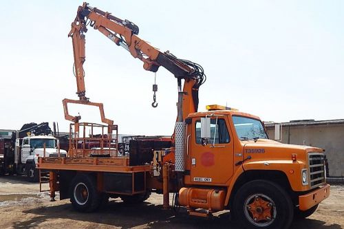 USED 1985 International 1954 / Copma 1430-2 Knuckleboom Crane 103,818 ft. lbs.