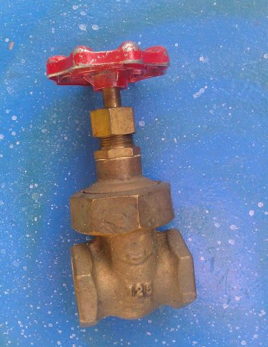 MILWAUKEE VALVE 1142, GATE VALVE, 1&#034; 125 SWP, 200 WOG, NNB