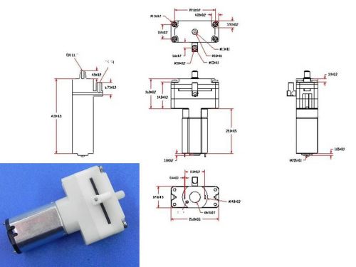 Micro Vacuum and Pressure Air Pump (only DC3.0V available in stock)