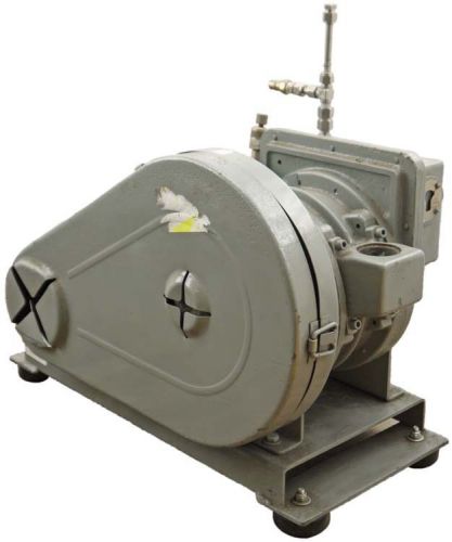 Welch duoseal 1397 17.7cfm belt drive rotary vane vacuum pump +ge 1hp 1ph motor for sale