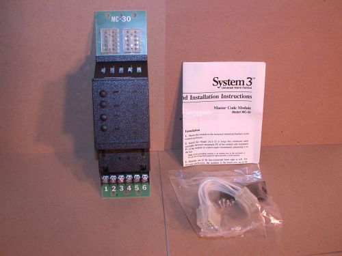 CERBERUS PYROTRONICS SIEMENS MC-30 MASTER CONTROL MODULE SYSTEM 3 **NEW**