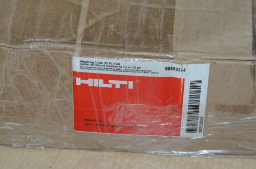 Hilti Fire Stop Wrap Strip Retaining Collar 00283224 25 Foot Roll