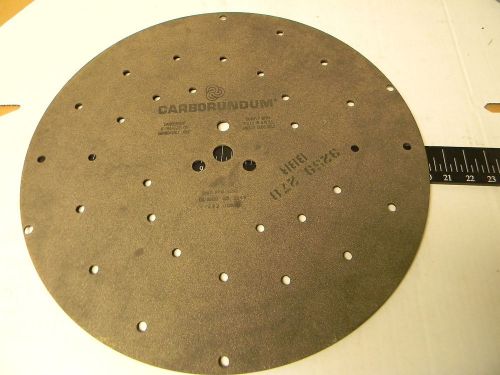 CARBORUNDUM 3259278 BBR 20 x1/8 inch Spiral Hole Grinding Wheel 4 mounting holes