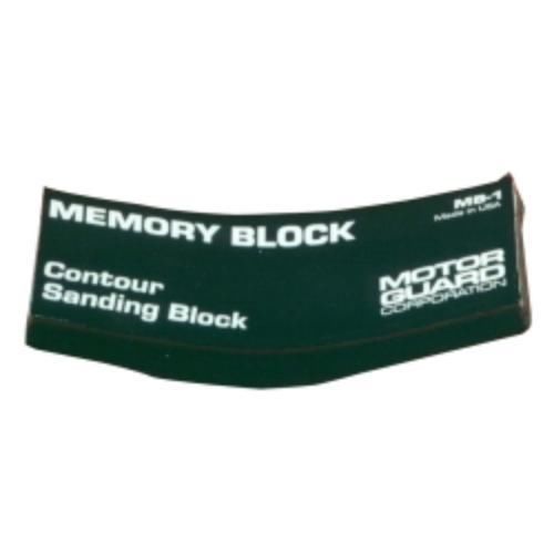 Motor guard mb-1 memory block sanding block (mb1) for sale