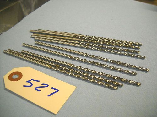 10 NEW ITW TAPER LENGTH DRILLS #28 .1405 HSS USA 527