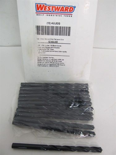 Westward / Grainger 4UL52, 7/32&#034;, HSS, Jobber Length Drill Bits - 12 each