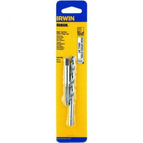 1/4 NPT Tap &amp; 7/16&#034; Drill Bit Combo by Irwin 80260