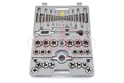 Shars tools 45pcs 1/4-1&#034; hi carbon steel tap &amp; die set! for sale