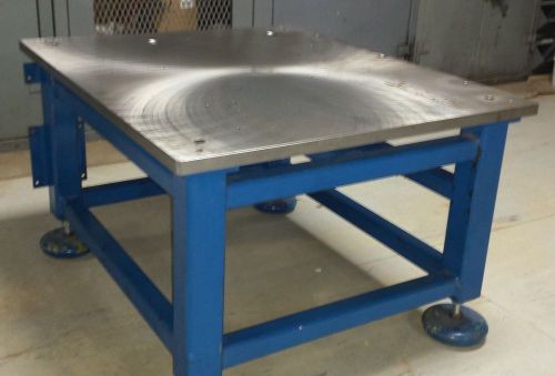 Blanchard ground top machine base fabrication table heavy duty 33&#034;x39&#034; for sale