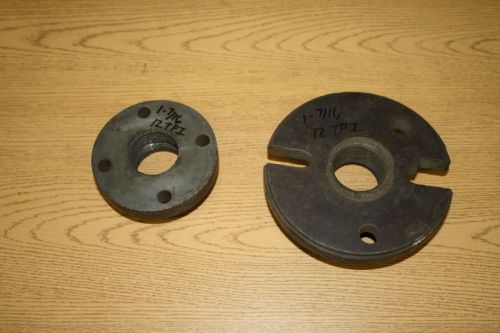 1-7/16 X 12 TPI Dog Driver Chuck Backplate Seneca Falls Metal Lathe