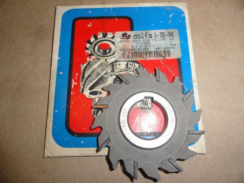 3&#034; X 3/16&#034; X 1&#034; HSS Side Milling Cutter