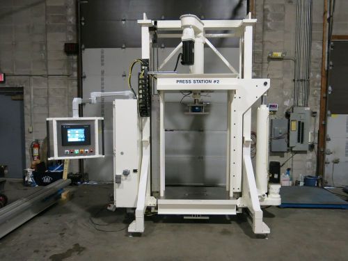 STACK PRESS- 9 TON- SERVO MOTOR DRIVEN-ADJUSTABLE HEIGHT PLATTEN