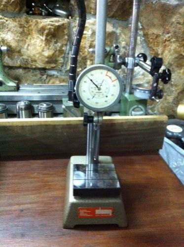 SCHWANOG Werke2 Probe Gauge Calibration W/Stand Compac 722 Dial Indicator 50mm