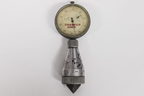 CHAMFER CHEK ID DIAL GAGE 0-90° .001&#034; DIA