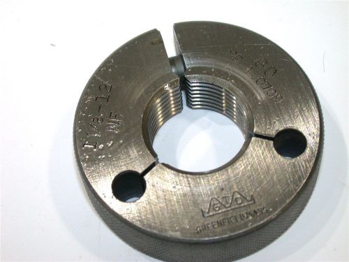 PRATT &amp; WHITNEY GO THREAD RING GAGE 1 1/8&#034;-16-N.S