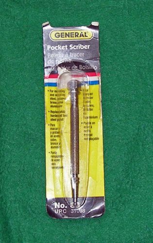 NEW GENERAL NO. 83 4&#034; POCKET SCRIBER scribe  tool rule