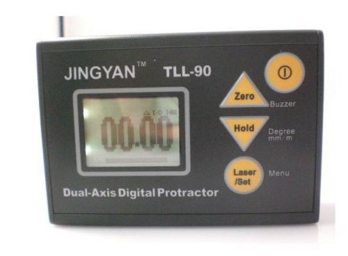 New TLL-90 Digital Protractor Inclinometer Laser + kit box