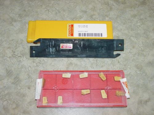 SANDVIK CUT-OFF BLADE W/INSERTS  151.2-25-50