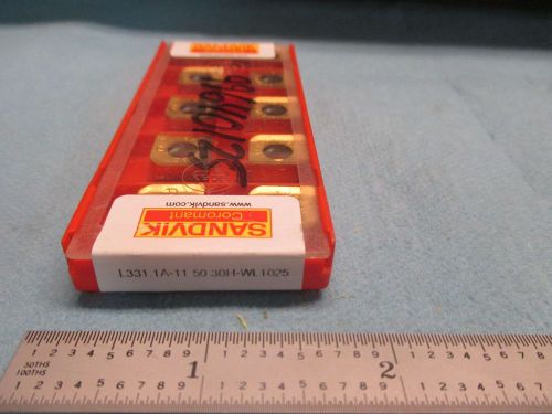 10 PCS SANDVIK L331.1A 11.50 3OH WL 1025 CARBIDE INSERTS SEALED TOOLS MACHINE