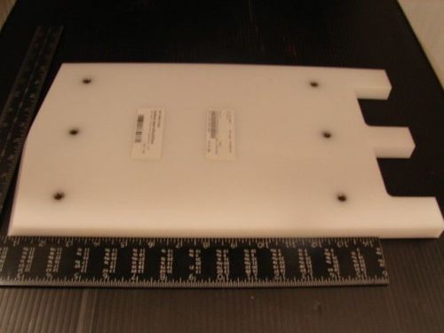 Uhmw polyethylene plastic sheet  16&#034; x 9.6&#034; x .8&#034; (has holes)**nnb** for sale