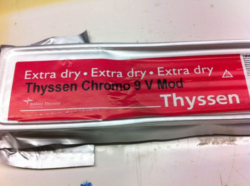 THYSSEN CHROMO 9 V Mod  3 POUNDS WELDING ROD  Extra Dry Sealed
