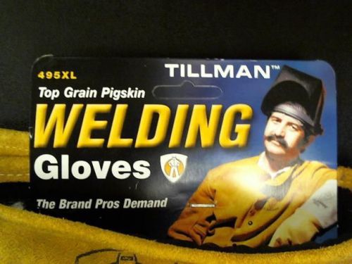 Tillman 495XL Top Grain Pigskin Welding Gloves