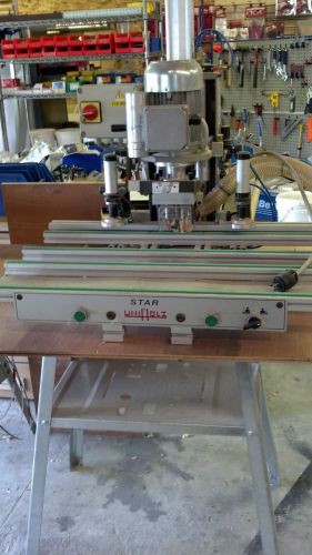 UNIHOLZ STAR HINGE BORING AND INSERTION MACHINE BLUM PATTERN