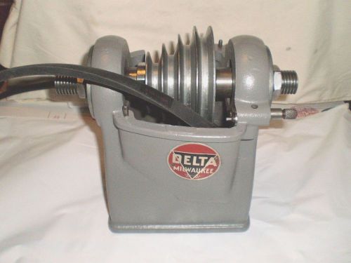 delta wood lathe headstock mdl. 1460 (cbl-401) rebuilt new bearings &amp; belt