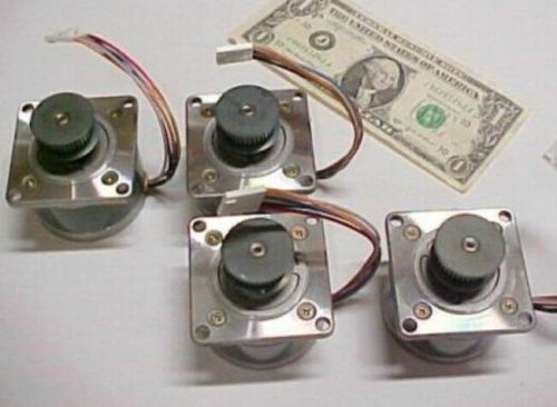 Lot 4 stepper motors lathe, 1.1 amp diy cnc router 103-775-7241 sanyo denki new for sale