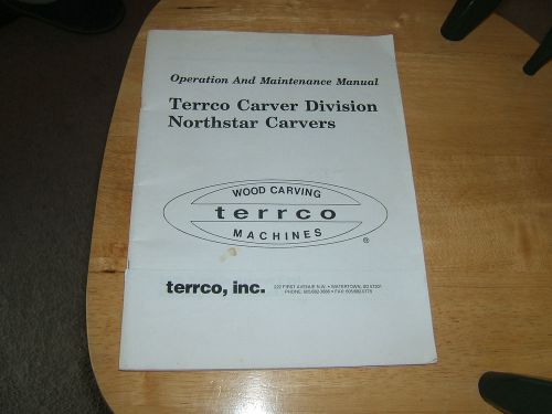 Terrco Northstar duplicating machine wood gun stock 4 spindle carver  20-4