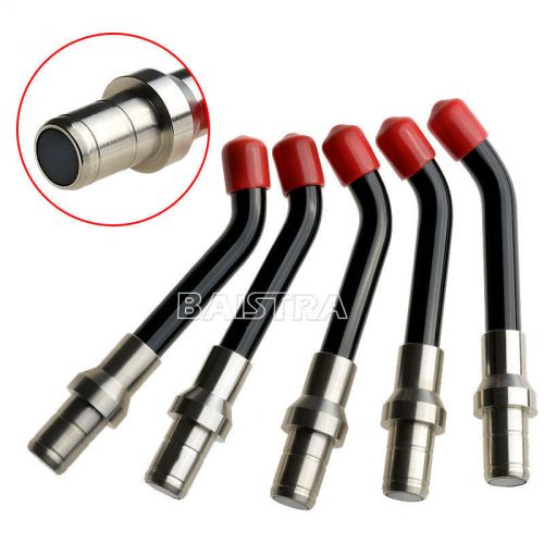 5 pcs dental curing light glass fiber light guide metal head black 10mm for sale